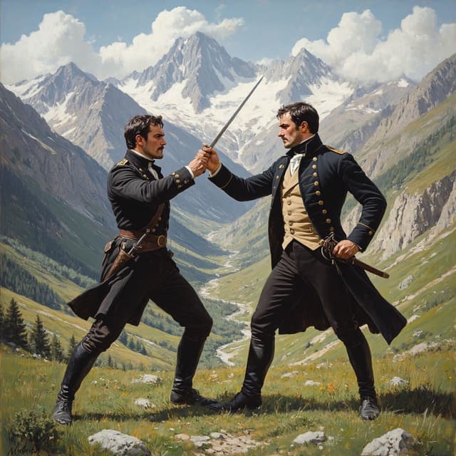 Дуэль Лермонтова